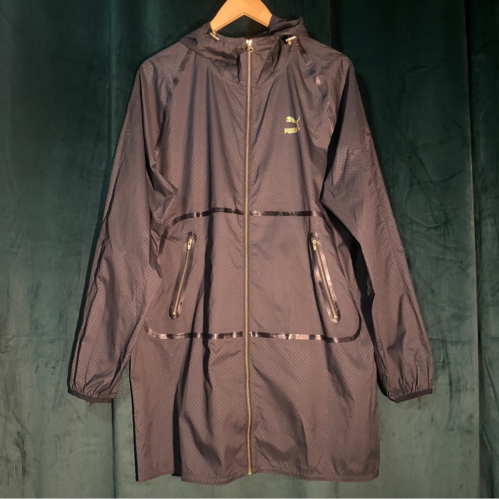 Puma Mesh Longline Zip-Up Jacket